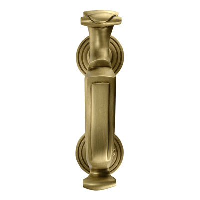 8 Inch (5 1/2 Inch c-c) Traditional Doctor's Door Knocker (Antique Brass Finish) COPPER MOUNTAIN HARDWARE