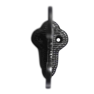 Solid Cast Brass Victorian Eastlake Style Hook Black Bronze Finish) COPPER MOUNTAIN HARDWARE