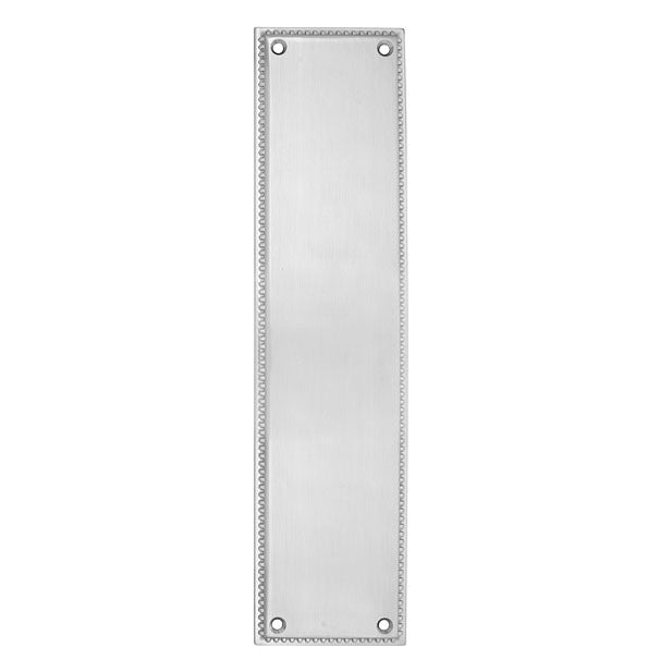 12 Inch Solid Brass Knoxville Push Plate (Several Finishes Available) EMTEK