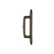 10 1/2 Inch Classic Art Deco Solid Brass Pull Plate (Oil Rubbed Bronze Finish) COPPER MOUNTAIN HARDWARE