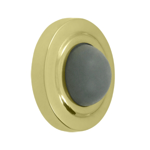 Convex Wall Door Hold / Door Stop (Polished Brass Finish) DELTANA