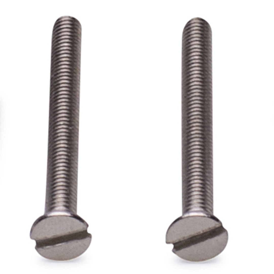 Pair of Standard Rosette Screws (Brushed Nickel Finish) COPPER MOUNTAIN HARDWARE