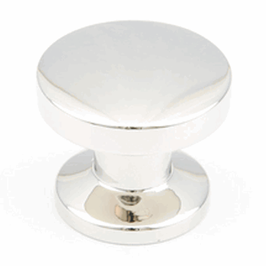 1 3/8 Inch Northport Round Cabinet Knob (Polished Nickel Finish) SCHAUB