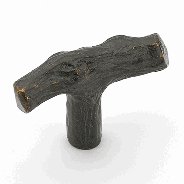 2 Inch Mountain Branch Knob (Ancient Bronze Finish) SCHAUB