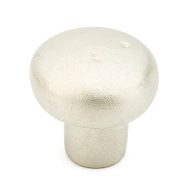 1 3/8 Inch Mountain Round Knob (Antique Silver Finish) SCHAUB